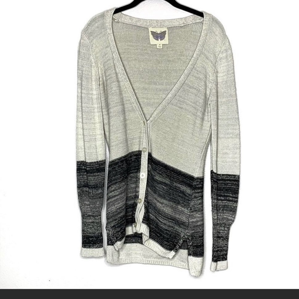 Anthropologie Butterfly Sweater